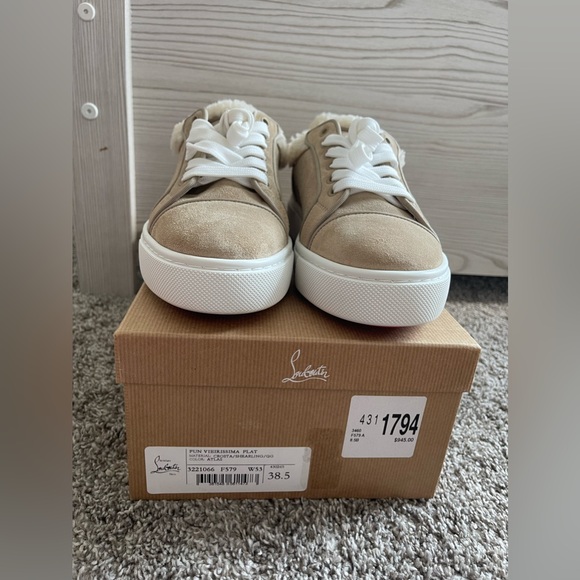 Christian Louboutin Fun Vieirissima Atlas Red Suede - Picture 11 of 14